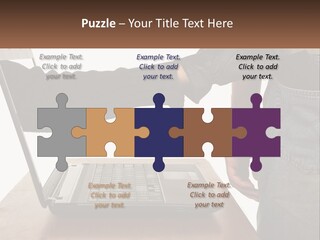 Small Architect House PowerPoint Template