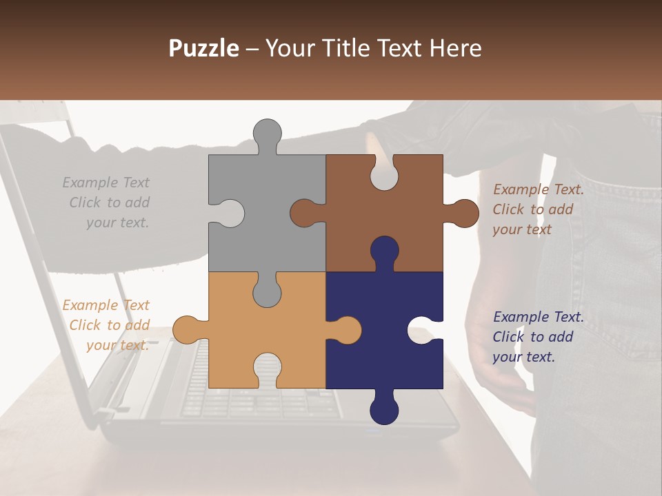 Small Architect House PowerPoint Template