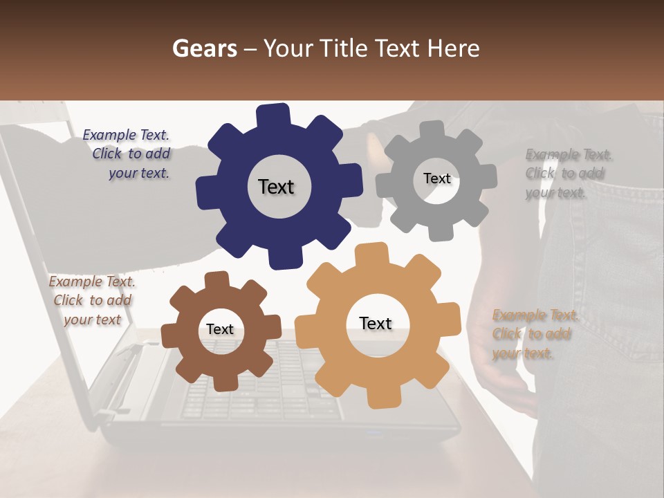 Small Architect House PowerPoint Template
