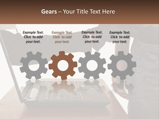 Small Architect House PowerPoint Template