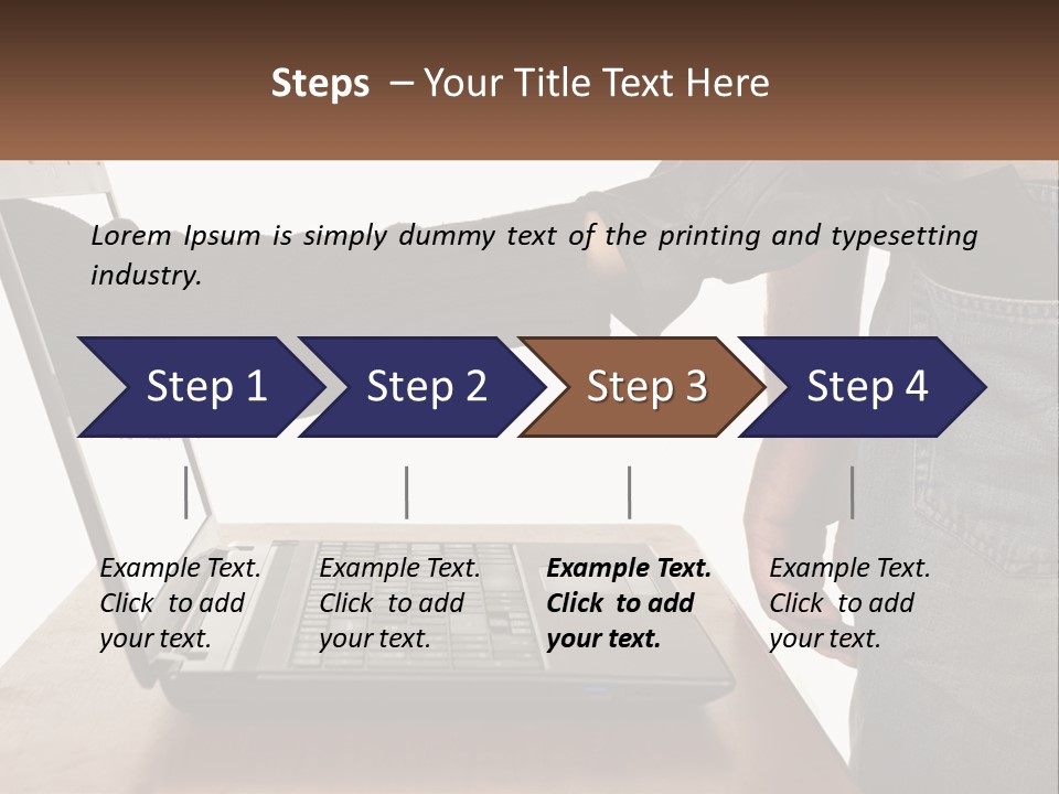 Small Architect House PowerPoint Template