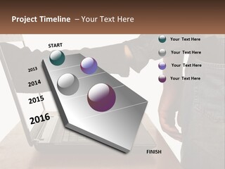 Small Architect House PowerPoint Template