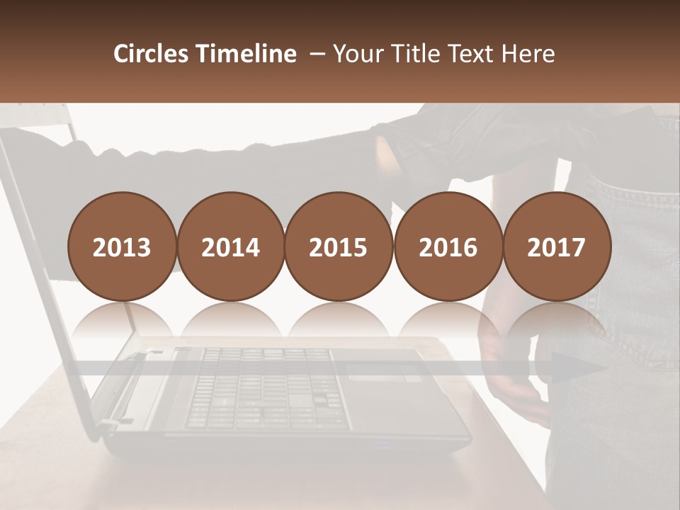 Small Architect House PowerPoint Template