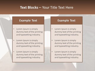 Small Architect House PowerPoint Template