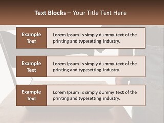 Small Architect House PowerPoint Template