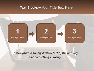 Small Architect House PowerPoint Template