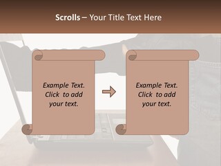 Small Architect House PowerPoint Template