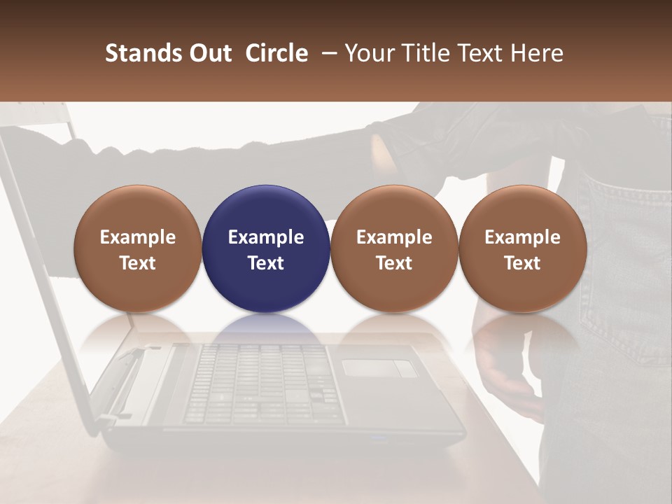 Small Architect House PowerPoint Template