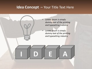 Small Architect House PowerPoint Template