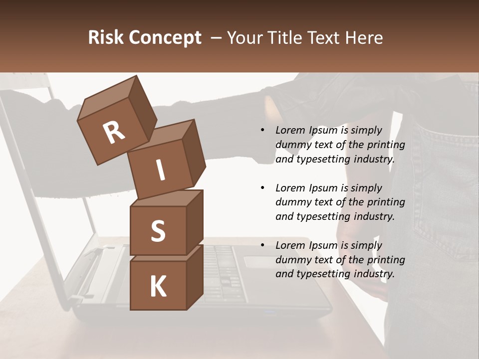 Small Architect House PowerPoint Template