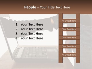 Small Architect House PowerPoint Template