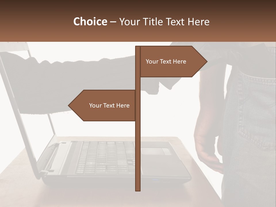 Small Architect House PowerPoint Template