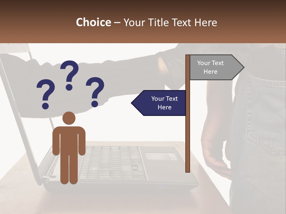 Small Architect House PowerPoint Template