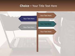 Small Architect House PowerPoint Template