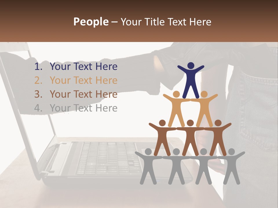 Small Architect House PowerPoint Template