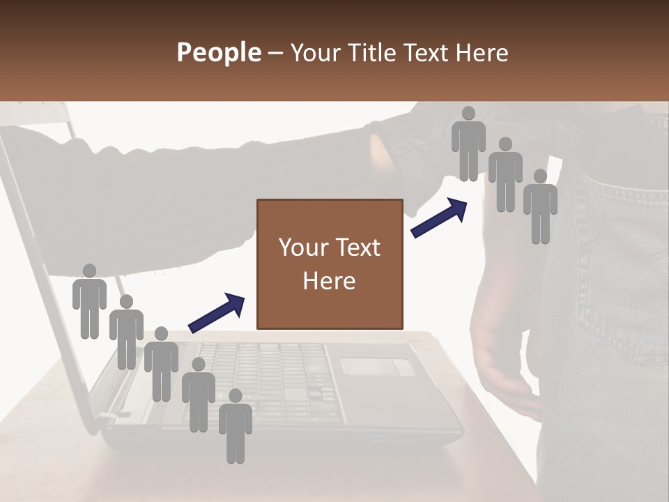 Small Architect House PowerPoint Template