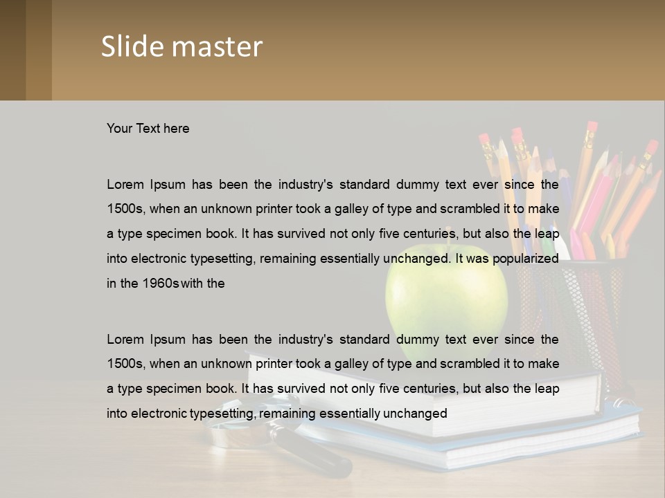 Architecture Background Green PowerPoint Template