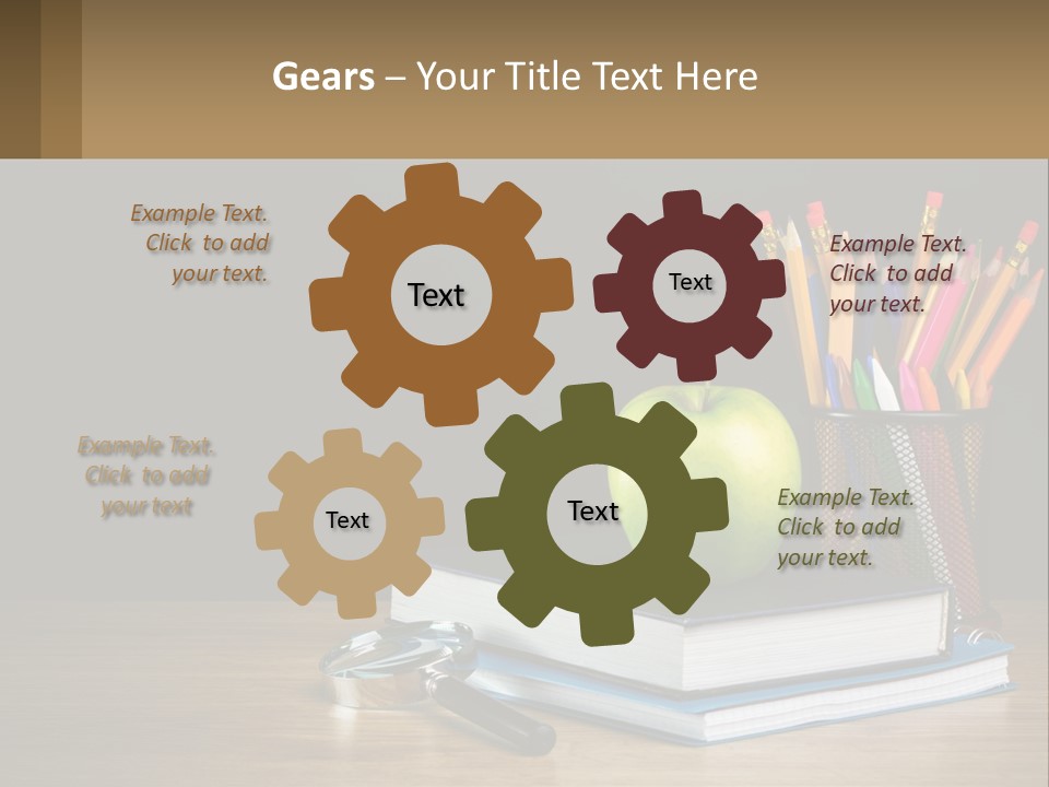 Architecture Background Green PowerPoint Template