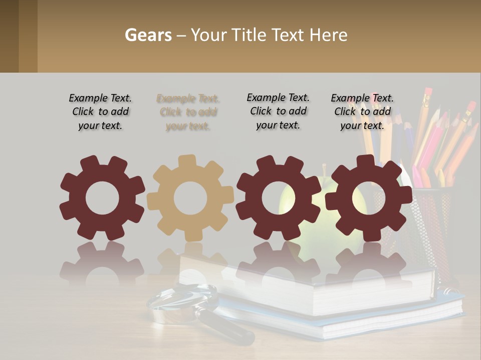 Architecture Background Green PowerPoint Template