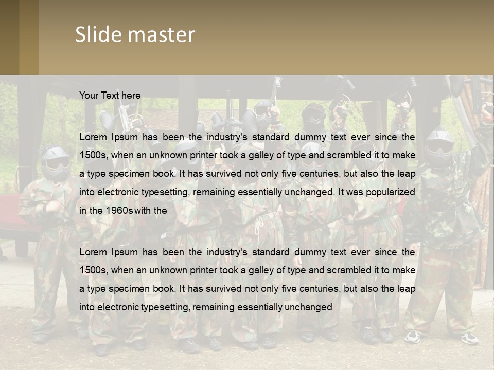 Leaf Human Hand Dream PowerPoint Template