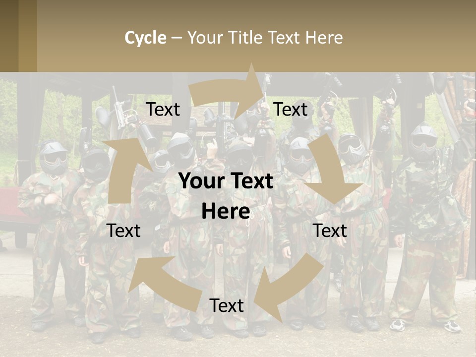 Leaf Human Hand Dream PowerPoint Template