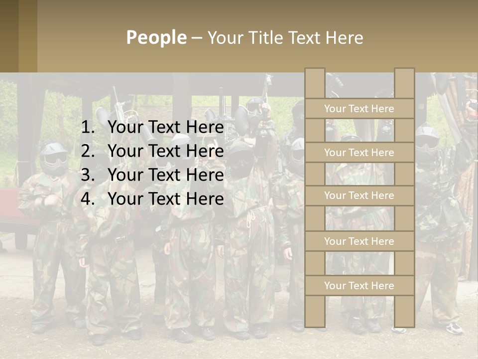 Leaf Human Hand Dream PowerPoint Template