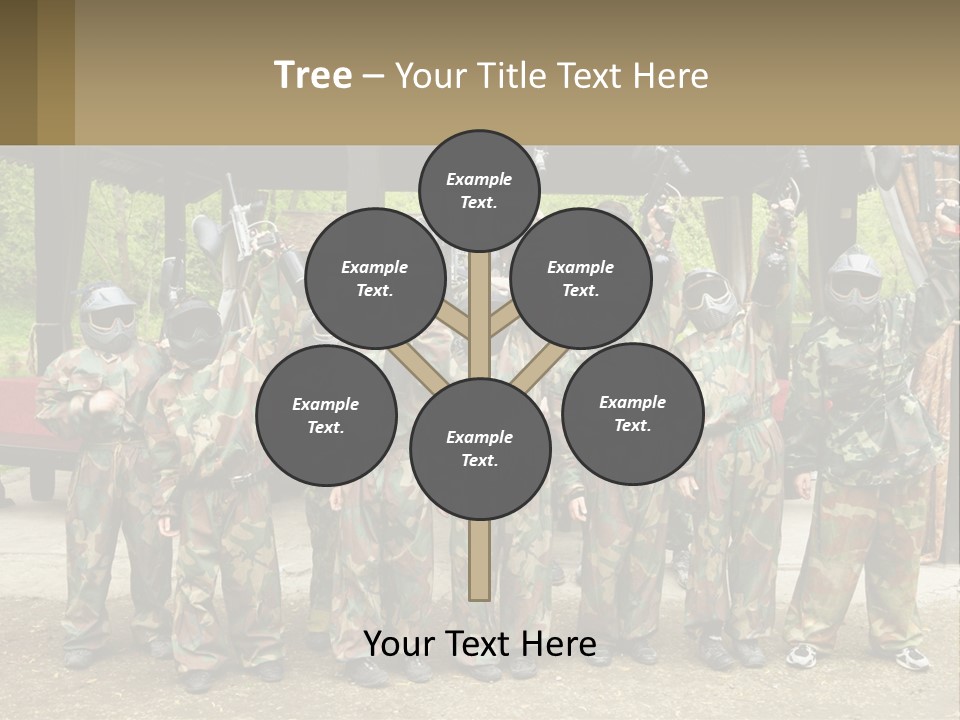 Leaf Human Hand Dream PowerPoint Template