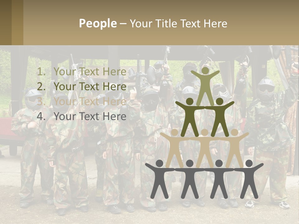 Leaf Human Hand Dream PowerPoint Template