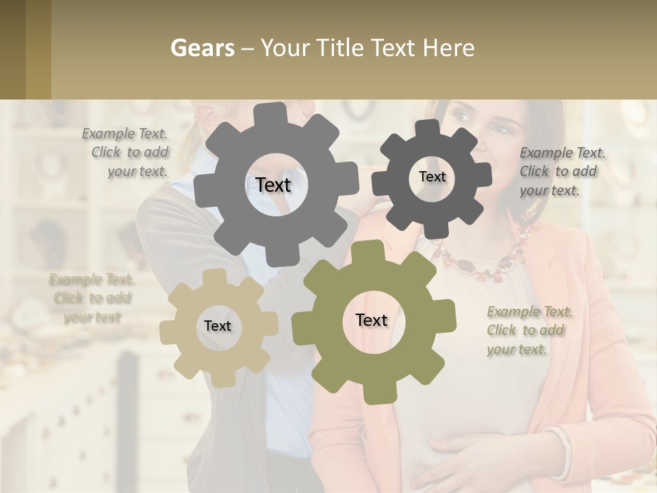 Lawn Human Hand Green PowerPoint Template