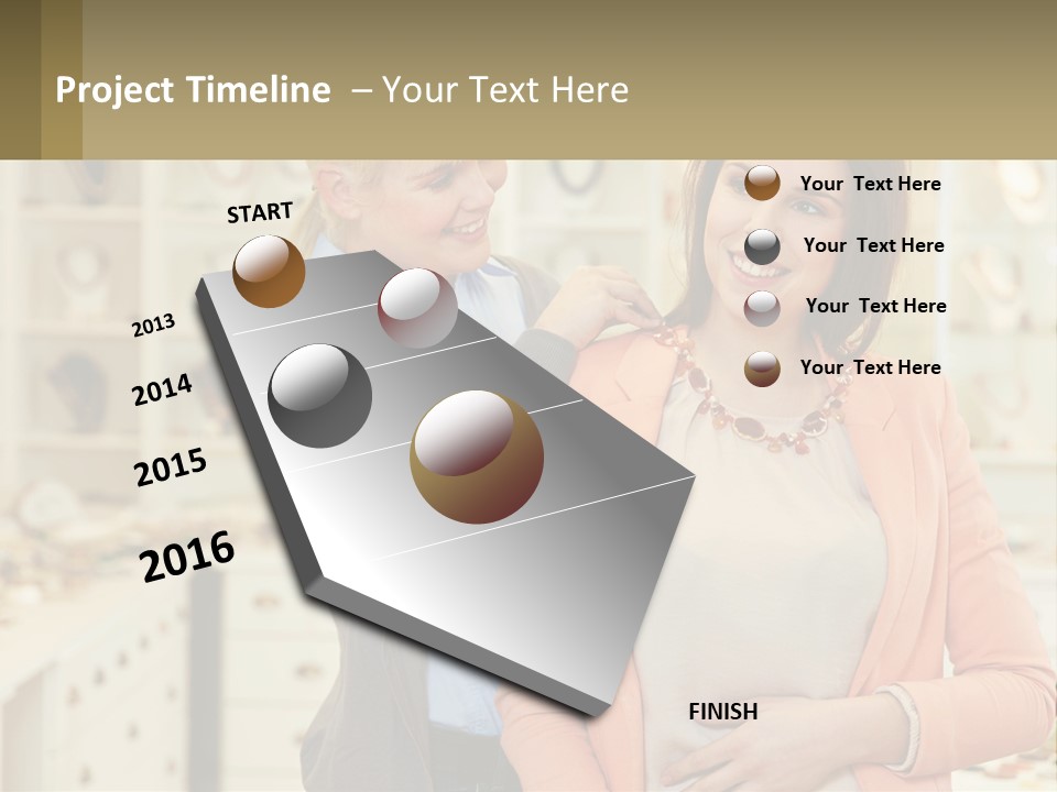 Lawn Human Hand Green PowerPoint Template