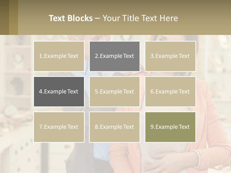 Lawn Human Hand Green PowerPoint Template