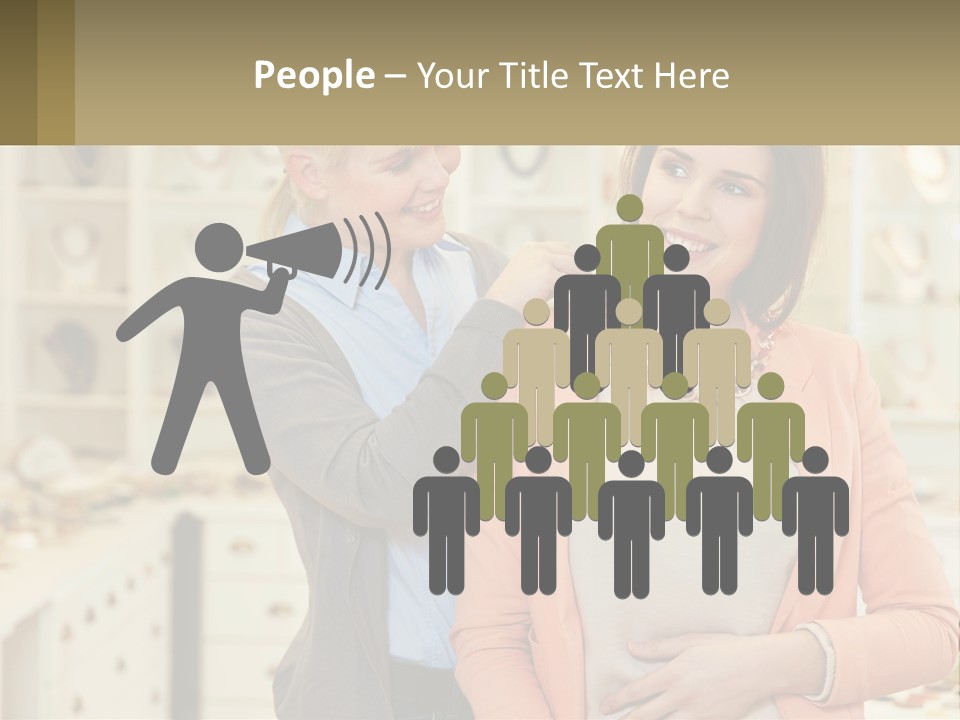 Lawn Human Hand Green PowerPoint Template