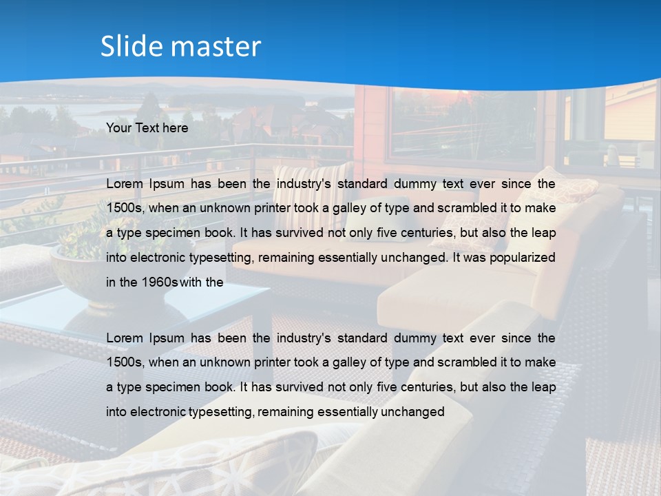 Lawn Human Hand Leaf PowerPoint Template