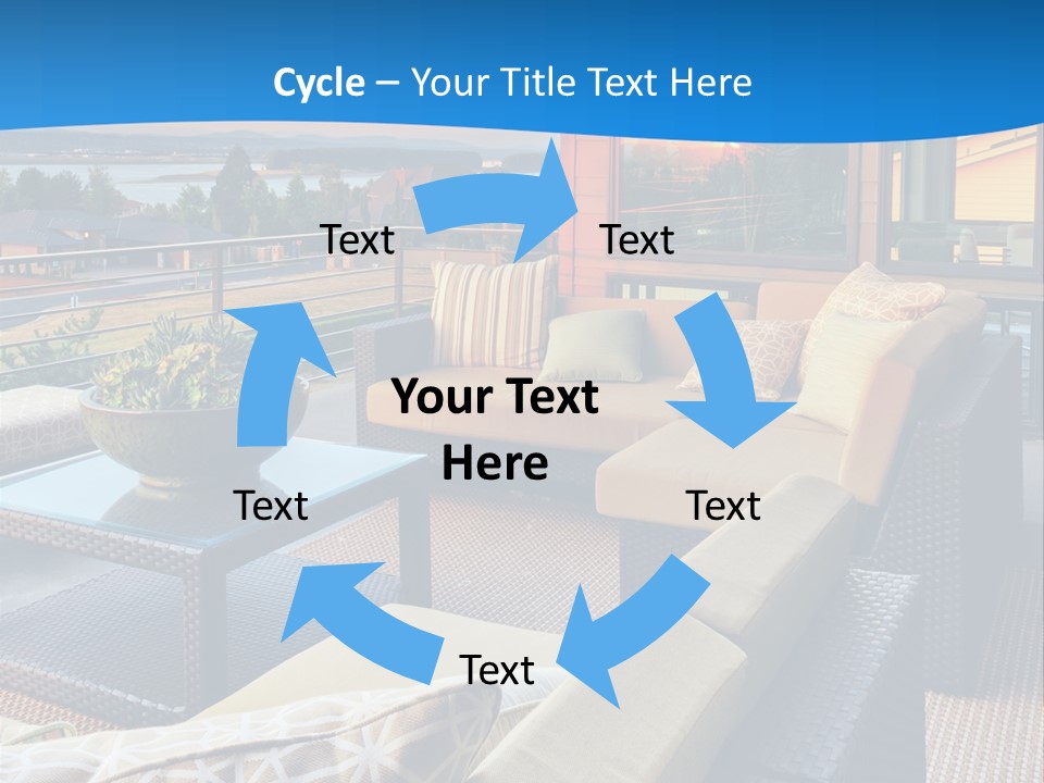 Lawn Human Hand Leaf PowerPoint Template