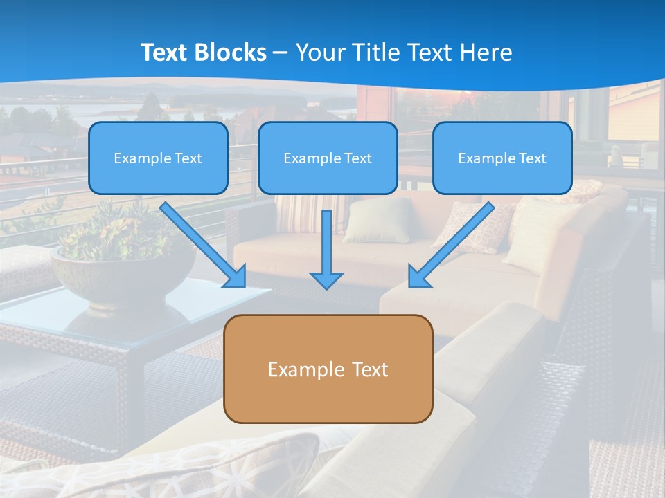 Lawn Human Hand Leaf PowerPoint Template