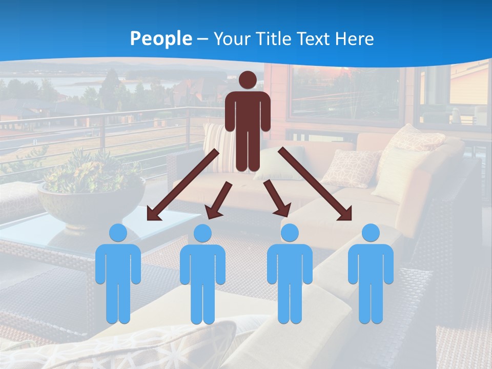 Lawn Human Hand Leaf PowerPoint Template