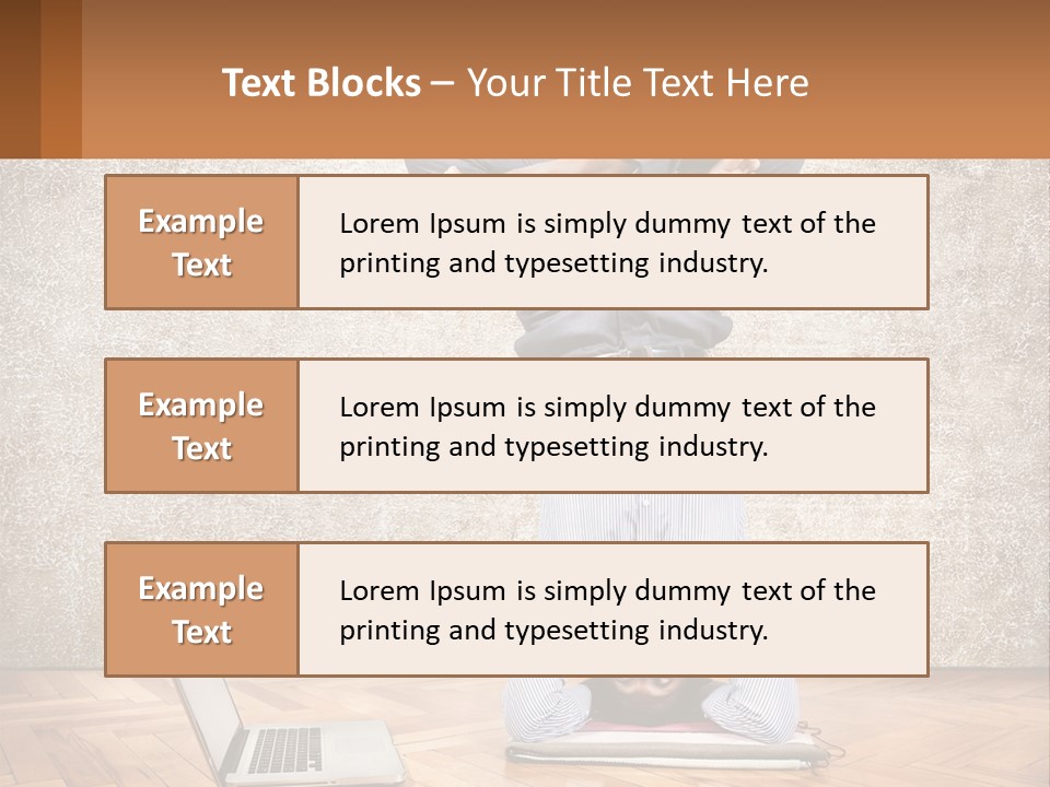 Background Home Finance PowerPoint Template