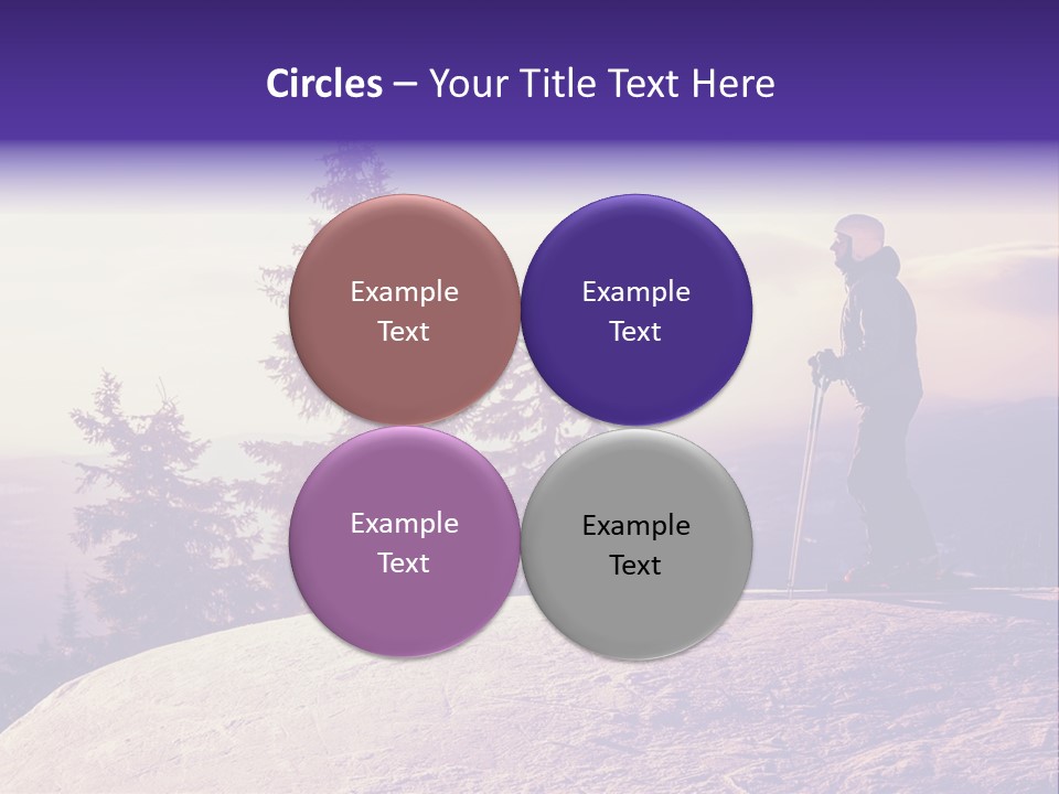 Rent Model Park PowerPoint Template