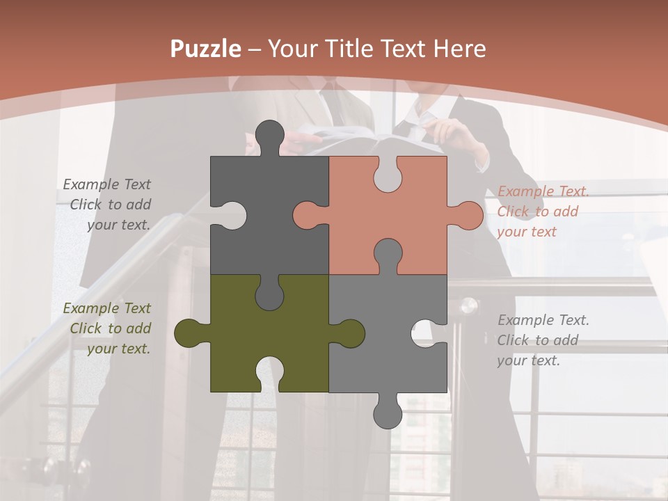 Construction Residential Hand PowerPoint Template