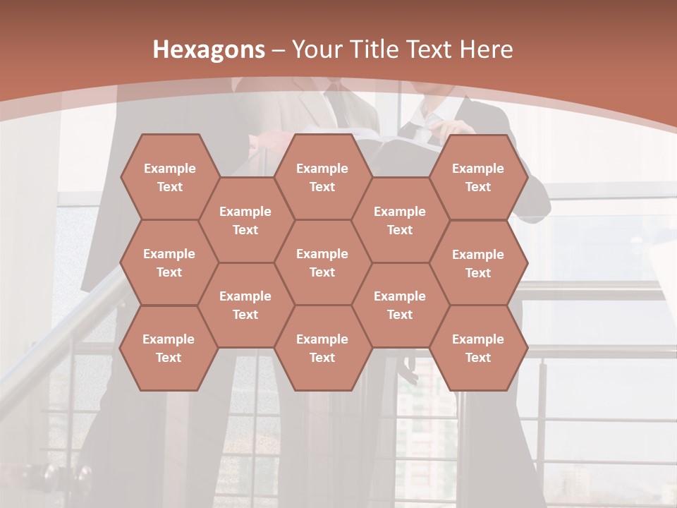 Construction Residential Hand PowerPoint Template