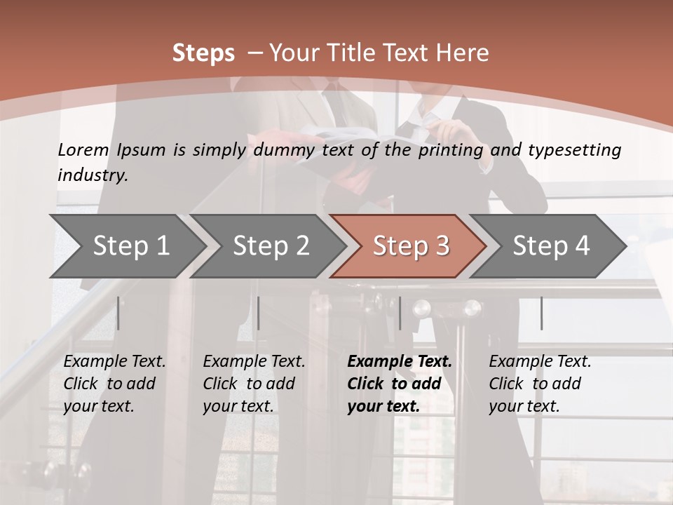 Construction Residential Hand PowerPoint Template