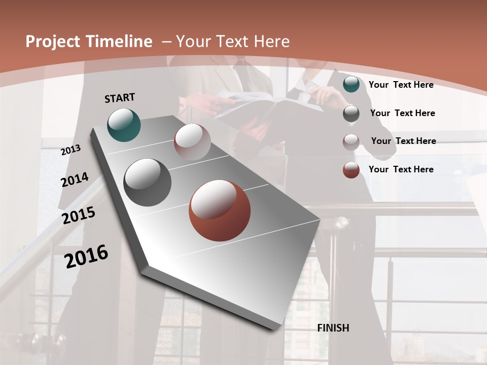 Construction Residential Hand PowerPoint Template