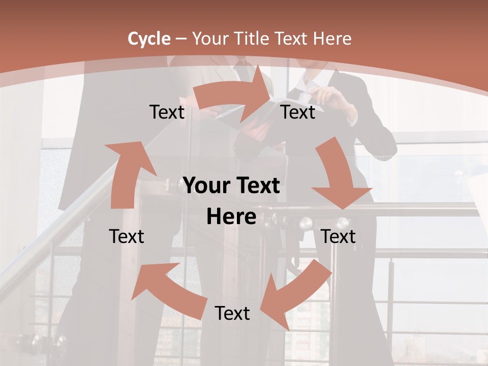 Construction Residential Hand PowerPoint Template