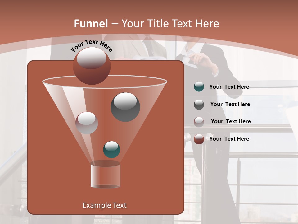 Construction Residential Hand PowerPoint Template