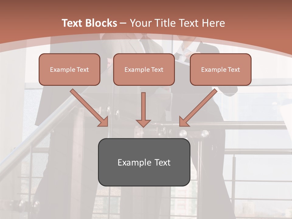 Construction Residential Hand PowerPoint Template