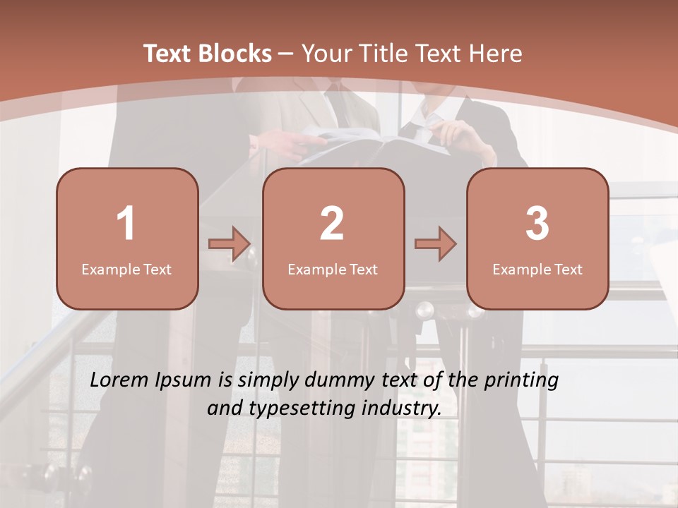 Construction Residential Hand PowerPoint Template