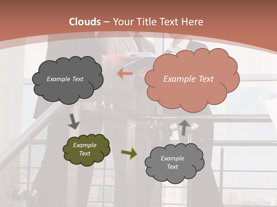 Construction Residential Hand PowerPoint Template