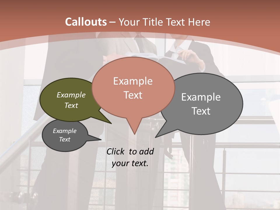 Construction Residential Hand PowerPoint Template
