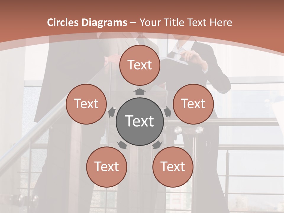 Construction Residential Hand PowerPoint Template