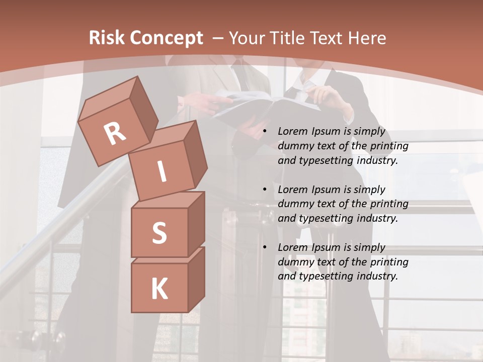 Construction Residential Hand PowerPoint Template